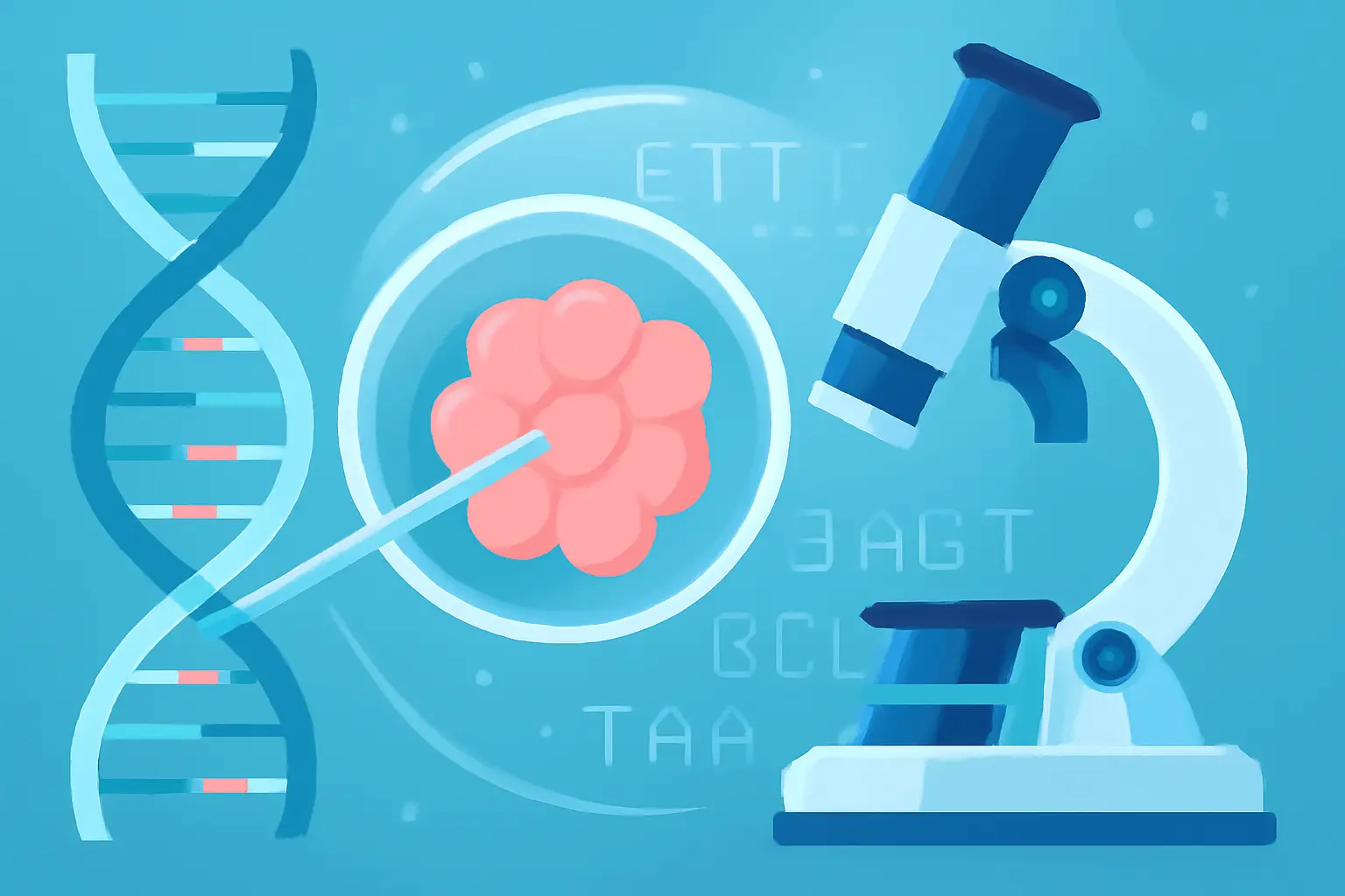 PGT-A PGT-M Genetik Tarama – Cyprus Tüp Bebek’te Sağlıklı Gebelik için Adım Adım
